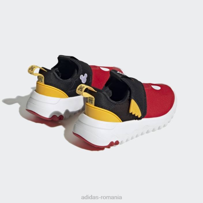 Adidas x disney suru365 mickey pantofi slip-on negru fierbinte copii negru/stacojiu/auriu 2JBN18245
