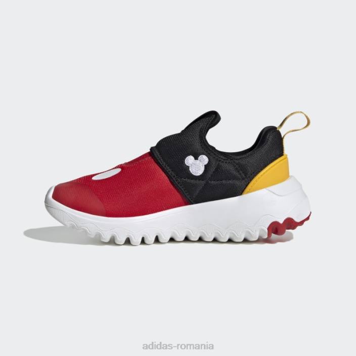 Adidas x disney suru365 mickey pantofi slip-on negru fierbinte copii negru/stacojiu/auriu 2JBN18245