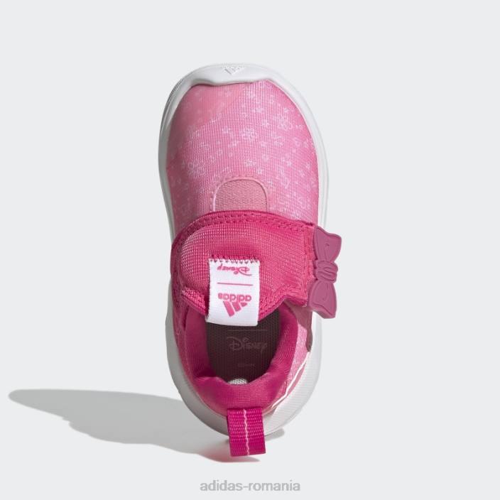 Adidas x disney suru365 miss piggy muppets pantofi slip-on roz fierbinte copii roz/magenta/alb 2JBN18087