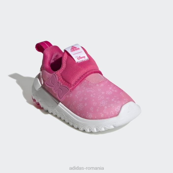 Adidas x disney suru365 miss piggy muppets pantofi slip-on roz fierbinte copii roz/magenta/alb 2JBN18087
