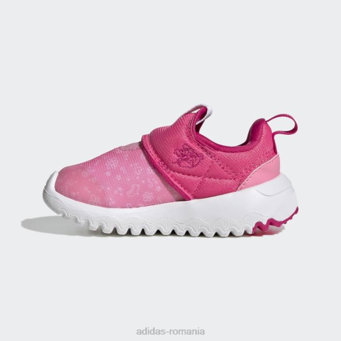 Adidas x disney suru365 miss piggy muppets pantofi slip-on roz fierbinte copii roz/magenta/alb 2JBN18087