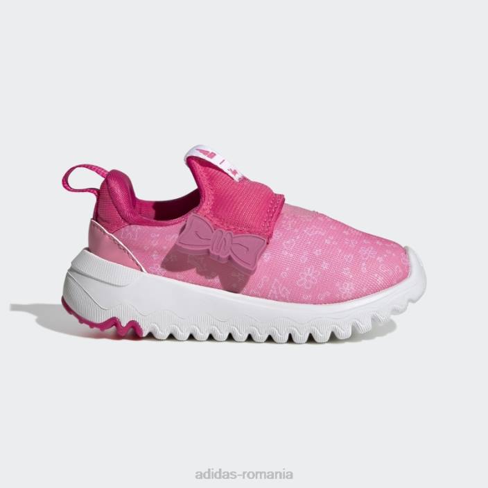 Adidas x disney suru365 miss piggy muppets pantofi slip-on roz moda copii roz/magenta/alb 2JBN11556