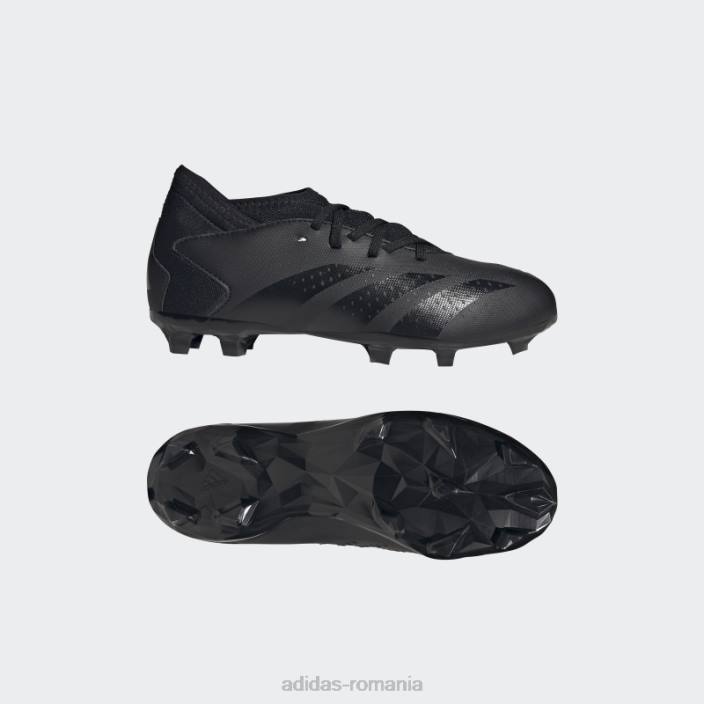 Adidas Predator precizie.3 crampoane de fotbal pentru teren ferm alb fierbinte copii alb negru 2JBN24845