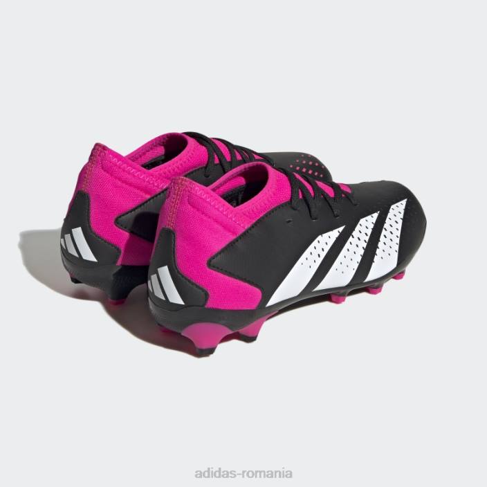 Adidas acuratețea prădătorului negru.3 cizme multi-sol copii negru/alb/roz 2JBN17609