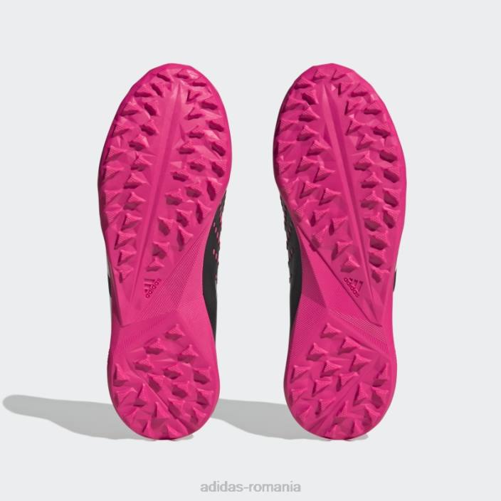 Adidas acuratețea prădătorului roz.3 pantofi de gazon copii negru/alb/roz 2JBN11108