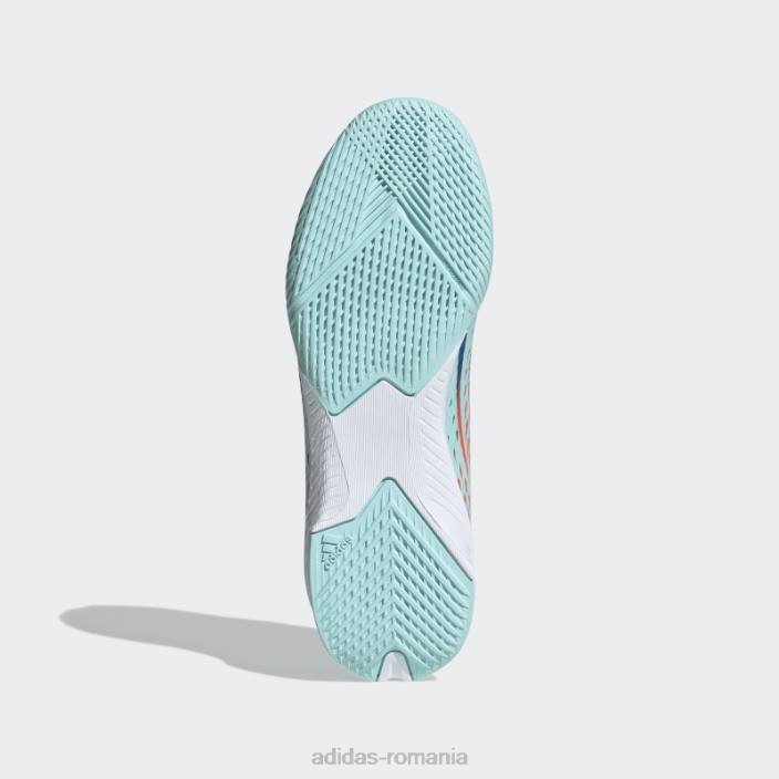 Adidas aqua x speedportal.3 pantofi de interior copii aqua/albastru/galben 2JBN11452