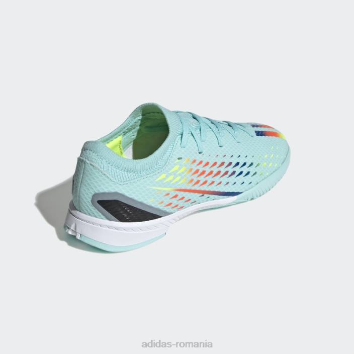 Adidas aqua x speedportal.3 pantofi de interior copii aqua/albastru/galben 2JBN11452