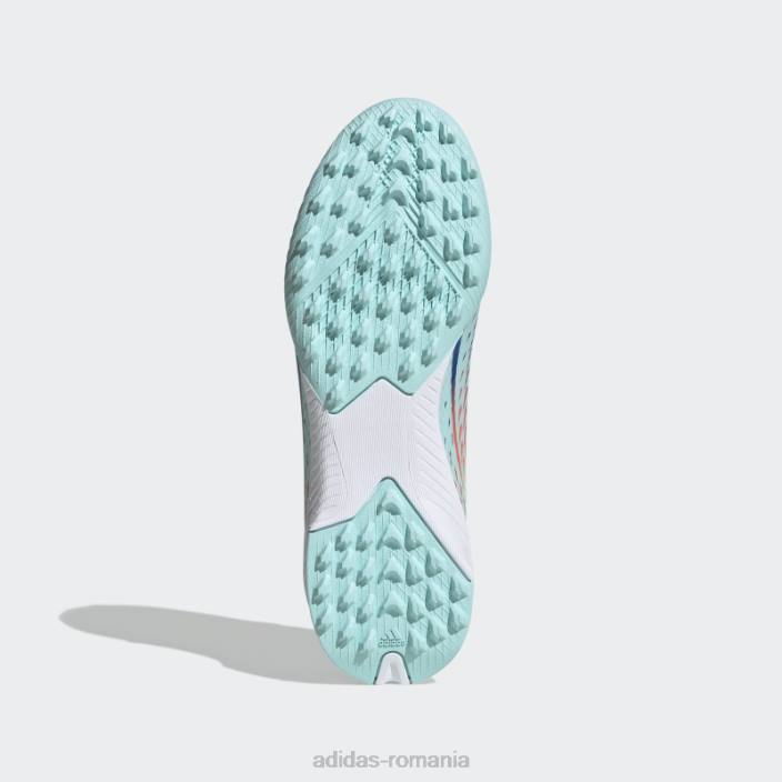 Adidas aqua x speedportal.3 pantofi pentru gazon copii aqua/albastru/galben 2JBN11446
