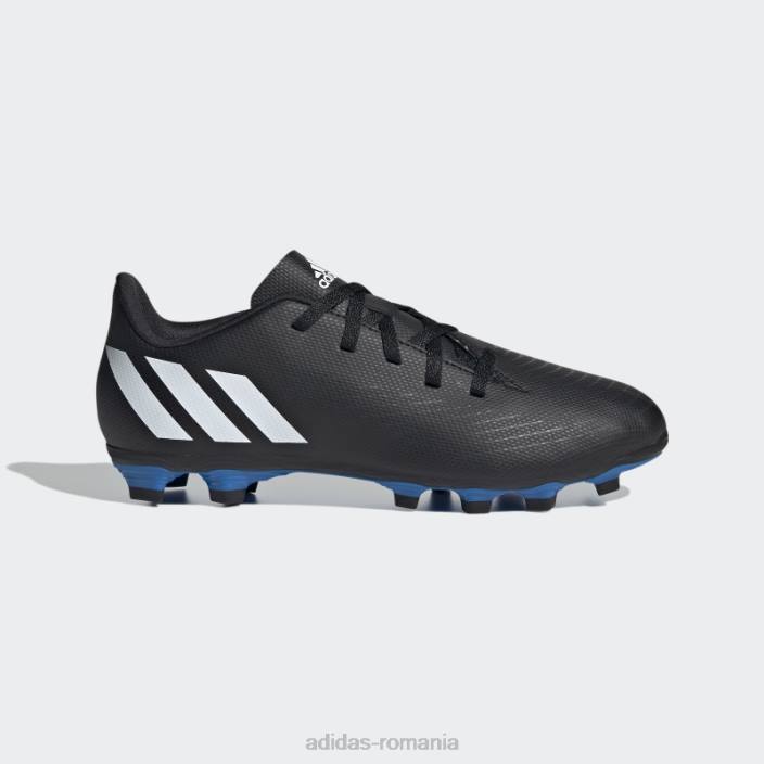 Adidas black predator edge.4 crampoane flexibile adidas copii negru/alb/rosu 2JBN11517