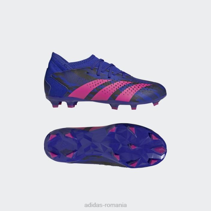 Adidas blue predator accuracy paul pogba.3 cizme de teren ferm adidas copii albastru/magenta real/negru 2JBN3567