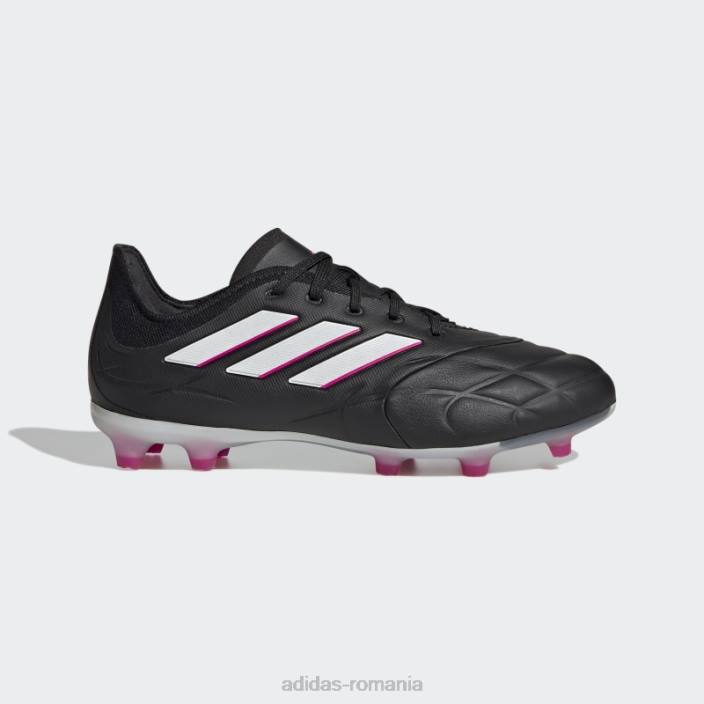 Adidas copa pure.1 crape teren ferm zero metalic copii negru/zero metalic/roz 2JBN11413