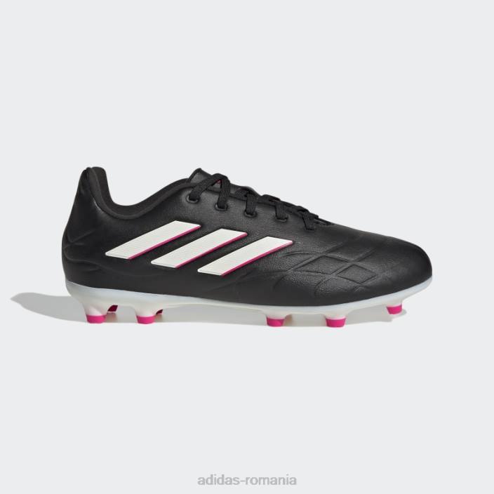 Adidas copa pure.3 crape de teren ferm zero metalic copii negru/zero metalic/roz 2JBN11064