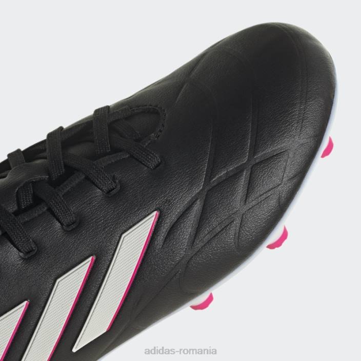 Adidas copa pure.3 crape de teren ferm zero metalic copii negru/zero metalic/roz 2JBN11064