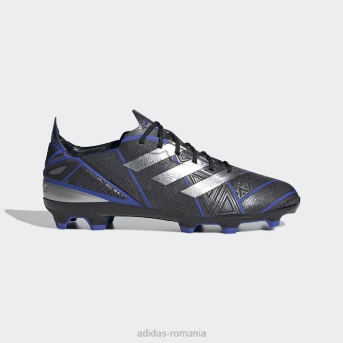 Adidas crampoane de fotbal negru pentru teren ferm copii negru/argintiu/cerneală 2JBN24869