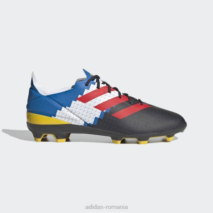 Adidas crampoane de fotbal pentru teren ferm de carbon gamemode copii carbon/rosu/albastru 2JBN24874