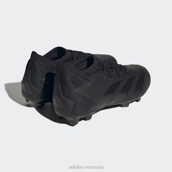 Adidas fashion predator accuracy.3 cizme de teren ferm alb copii alb negru 2JBN17641