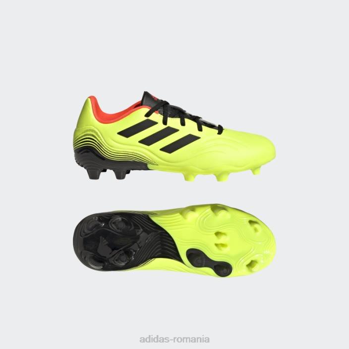 Adidas galben copa sense.3 crape teren ferm adidas copii galben/negru/rosu 2JBN11523