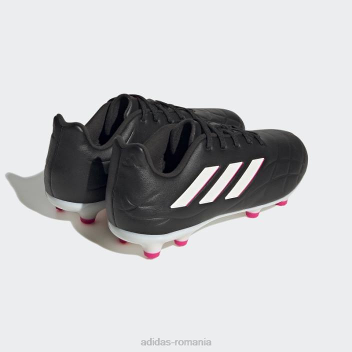 Adidas negru copa pure.3 cizme teren ferm copii negru/zero metalic/roz 2JBN17687