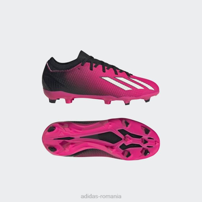 Adidas negru x speedportal.3 cizme pentru teren ferm copii roz/zero metalic/negru 2JBN17654