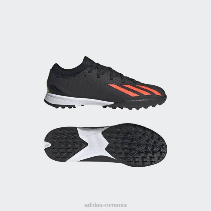 Adidas negru x speedportal.3 pantofi pentru gazon copii negru/rosu/verde 2JBN11489
