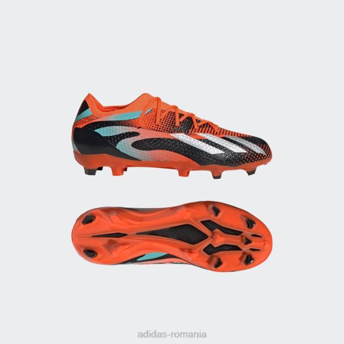 Adidas orange x speedportal messi.1 cizme adidas pentru teren ferm copii portocaliu/argintiu/negru 2JBN17601