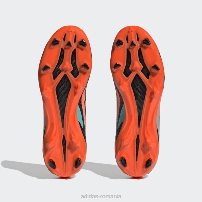Adidas orange x speedportal messi.1 cizme adidas pentru teren ferm copii portocaliu/argintiu/negru 2JBN17601