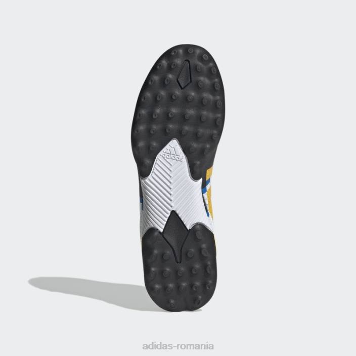Adidas pantofi de fotbal pentru gazon din carbon gamemode copii carbon/rosu/albastru 2JBN24875