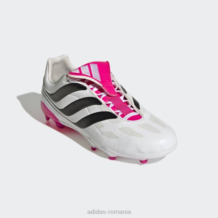 Adidas precizie prădător.3 fg j alb copii alb/negru/roz 2JBN24872