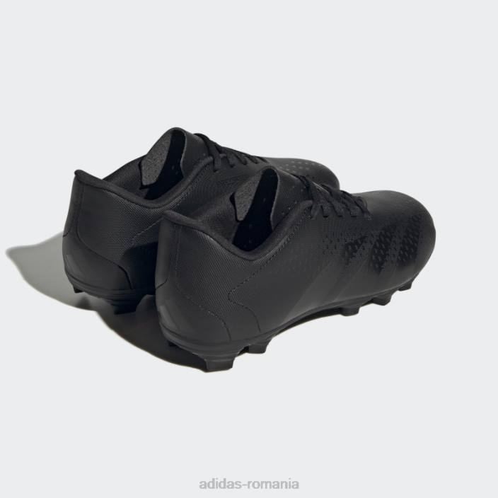 Adidas precizie prădător.4 crampoane flexibile de sol alb moda copii alb negru 2JBN11086