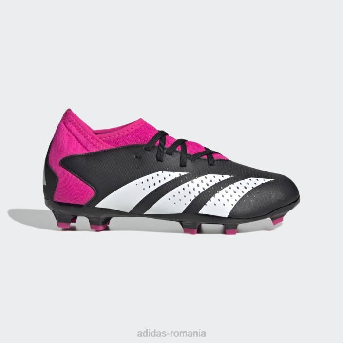 Adidas precizie roz pradator.3 crampoane de teren ferm copii negru/alb/roz 2JBN11099