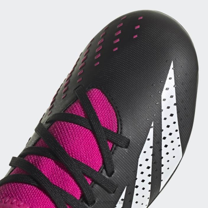 Adidas precizie roz pradator.3 crampoane de teren ferm copii negru/alb/roz 2JBN11099