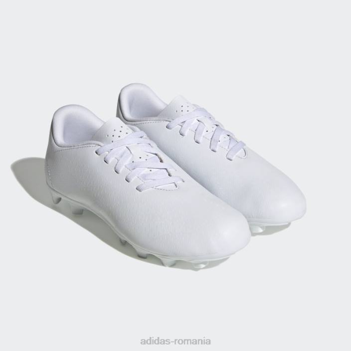 Adidas predator alb precizie.4 crampoane de fotbal la sol flexibile adidas copii alb negru 2JBN24849
