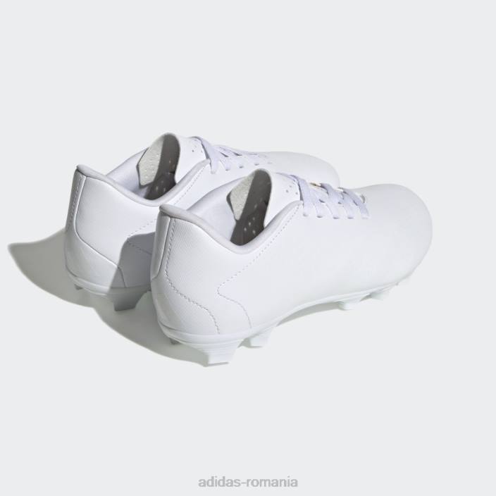 Adidas predator alb precizie.4 crampoane de fotbal la sol flexibile adidas copii alb negru 2JBN24849