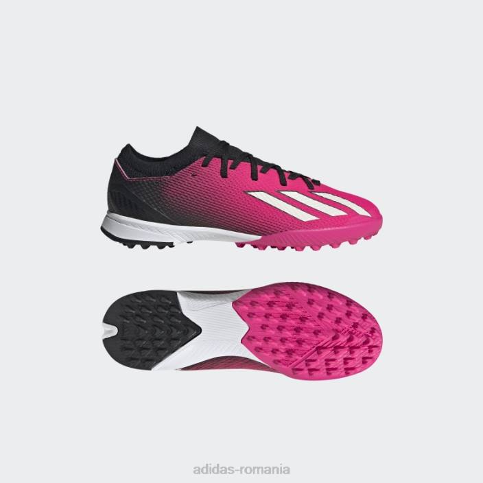 Adidas roz x speedportal.3 cizme gazon copii roz/zero metalic/negru 2JBN17752