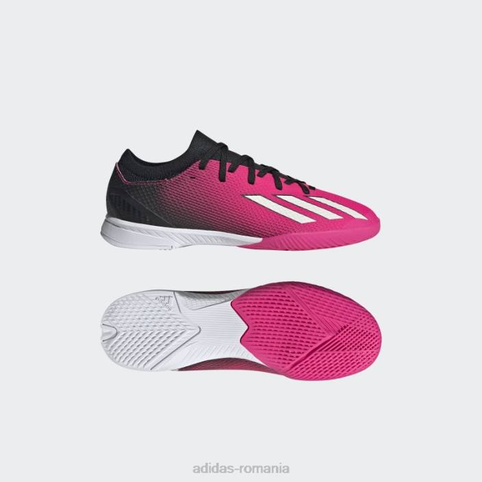 Adidas roz x speedportal.3 cizme indoor copii roz/zero metalic/negru 2JBN17740