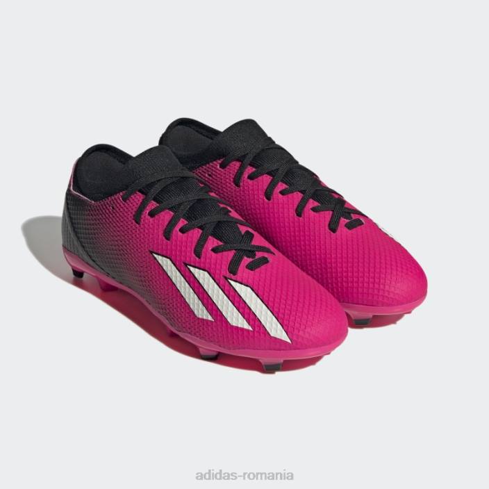 Adidas roz x speedportal.3 crape teren ferm adidas copii roz/zero metalic/negru 2JBN11343