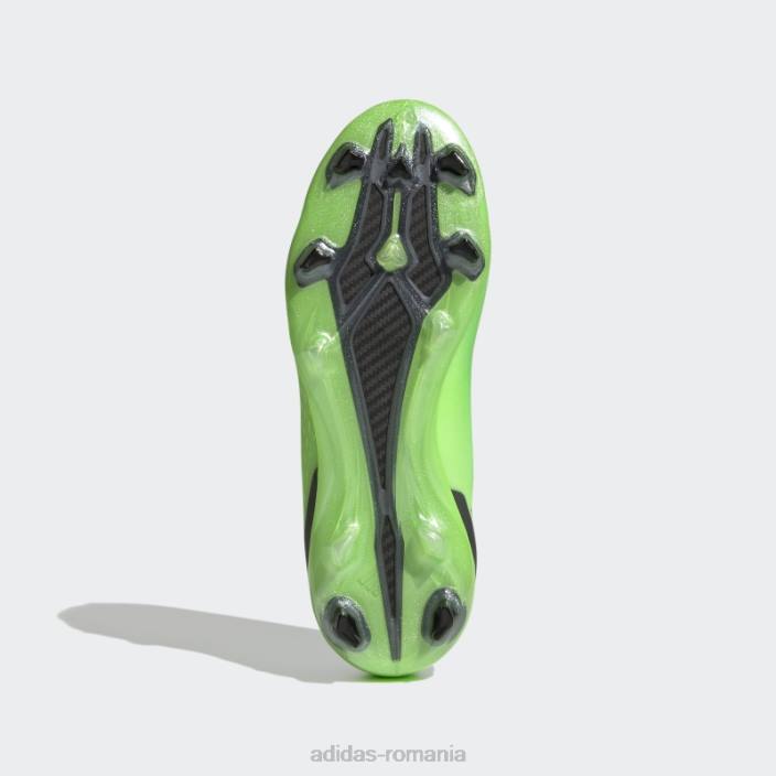 Adidas verde x speedportal+ crampoane pentru teren ferm copii verde/negru/galben 2JBN11536