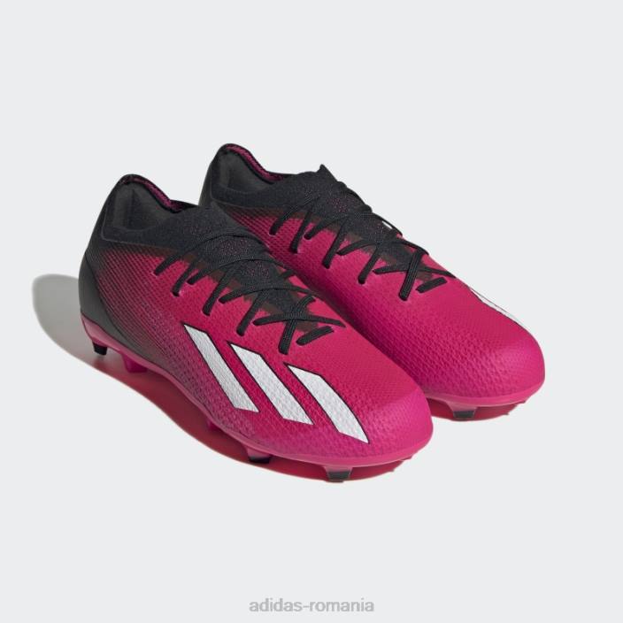 Adidas x speedportal.1 crape pentru teren ferm adidas roz copii roz/alb/negru 2JBN11412