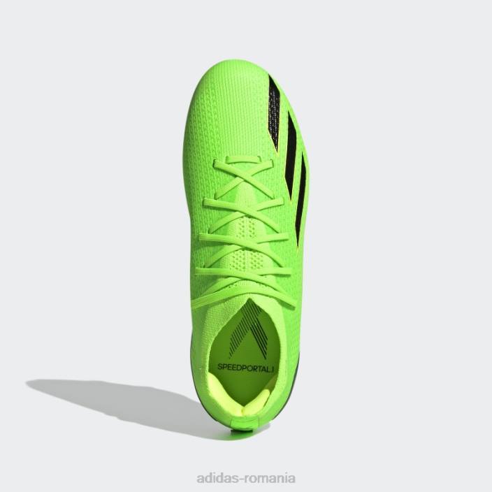 Adidas x speedportal.1 crape pentru teren ferm verde copii verde/negru/galben 2JBN11552