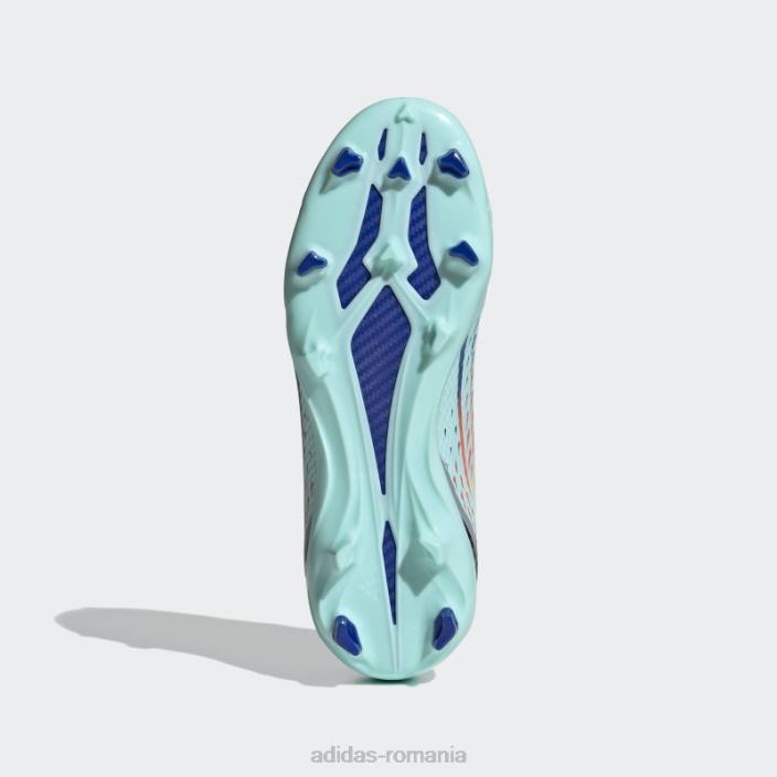 Adidas x speedportal.3 crape pentru teren ferm aqua copii aqua/albastru/galben 2JBN11474