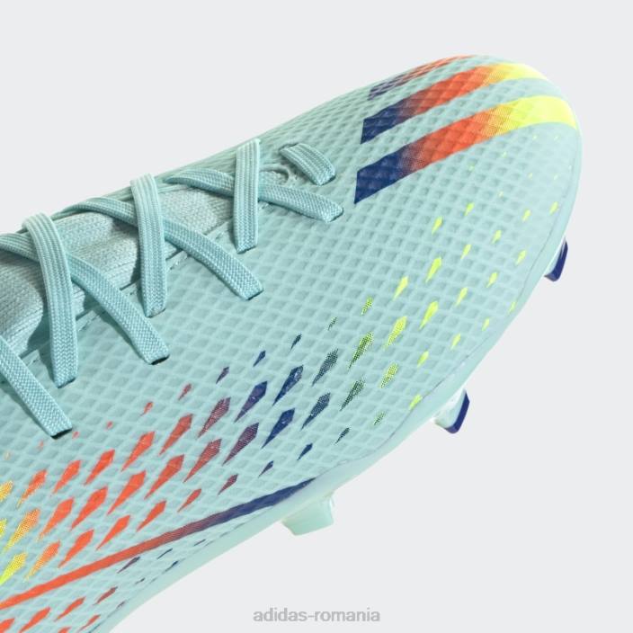 Adidas x speedportal.3 crape pentru teren ferm aqua copii aqua/albastru/galben 2JBN11474