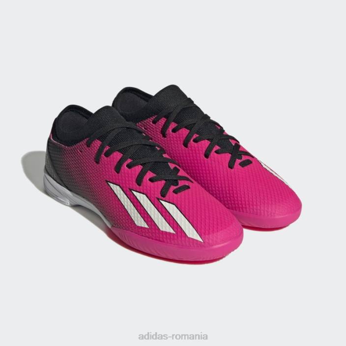 Adidas x speedportal.3 pantofi de fotbal indoor roz copii roz/zero metalic/negru 2JBN24859