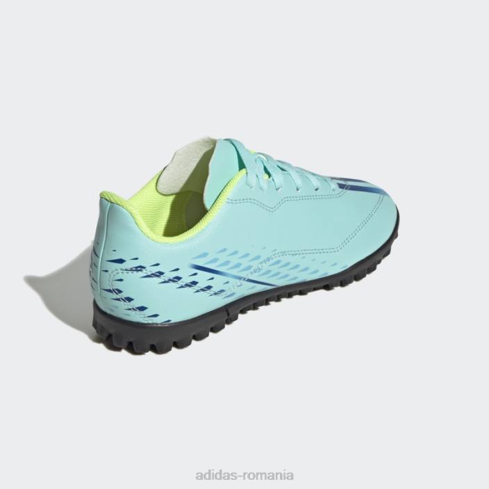 Adidas x speedportal.4 turf pantofi aqua copii aqua/albastru/galben 2JBN11096