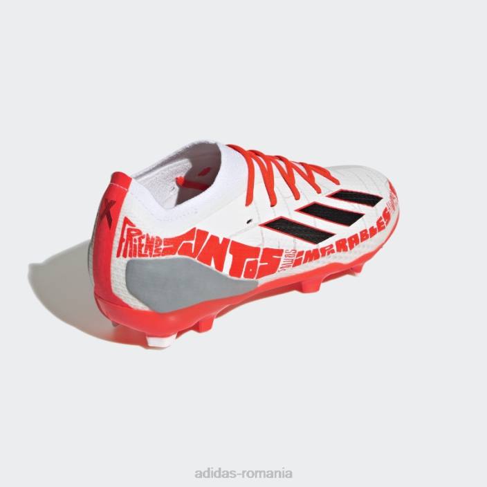 Adidas x speedportal messi.1 crape de teren ferm alb copii alb/negru/rosu 2JBN11503