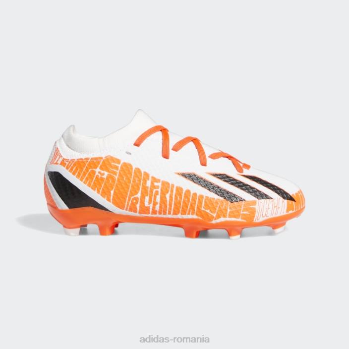 Adidas x speedportal messi.3 crape de teren ferm alb copii alb/negru/rosu 2JBN11509