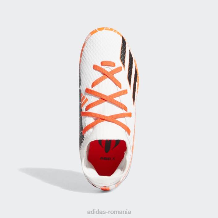 Adidas x speedportal messi.3 crape de teren ferm alb copii alb/negru/rosu 2JBN11509