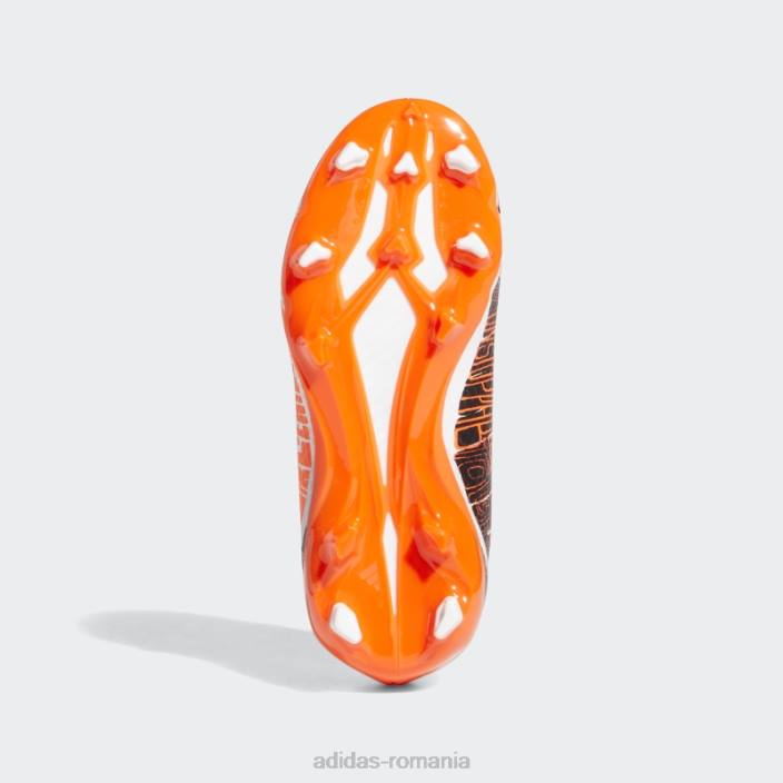 Adidas x speedportal messi.3 crape de teren ferm alb copii alb/negru/rosu 2JBN11509