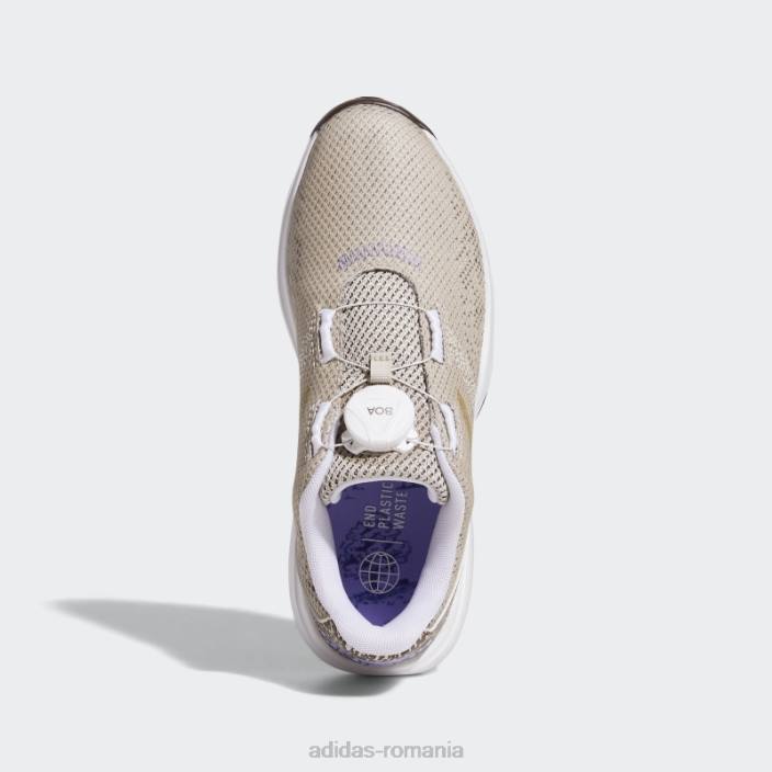 Adidas Codeschaos 22, ediție limitată, pantofi de golf fără vârfuri, bliss copii beatitudine/maro/violet deschis 2JBN3547