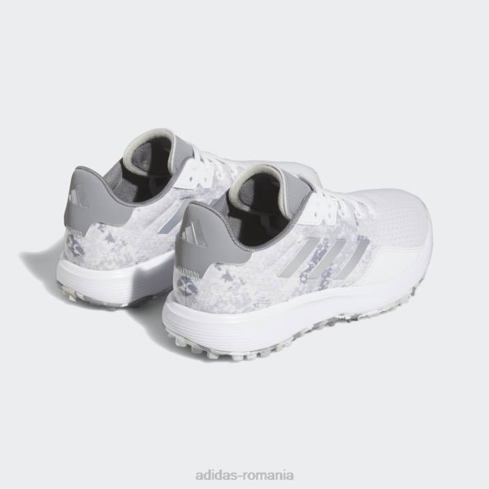 Adidas pantofi de golf albi s2g sl copii alb/argintiu/gri 2JBN17819