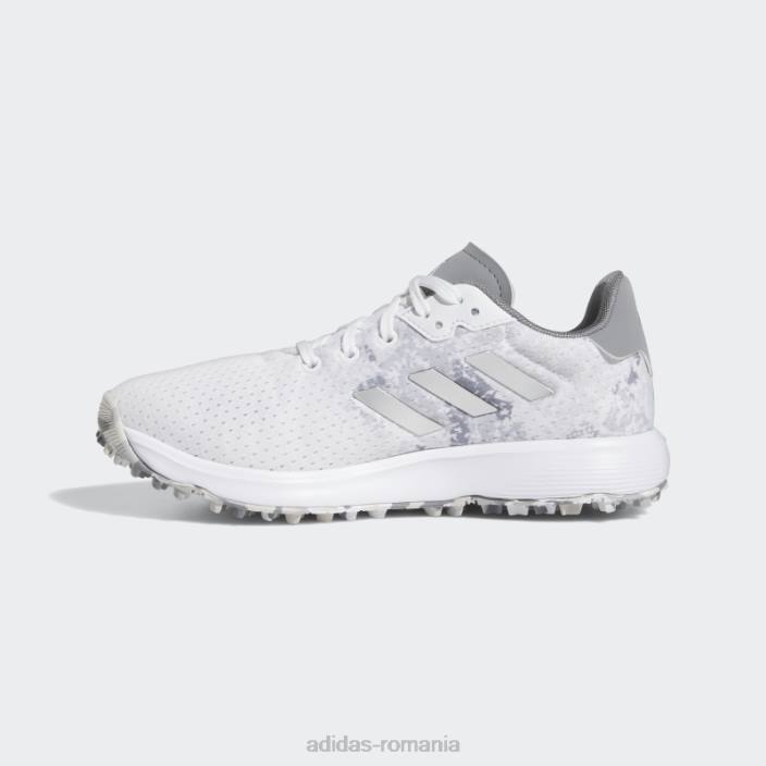 Adidas pantofi de golf albi s2g sl copii alb/argintiu/gri 2JBN17819
